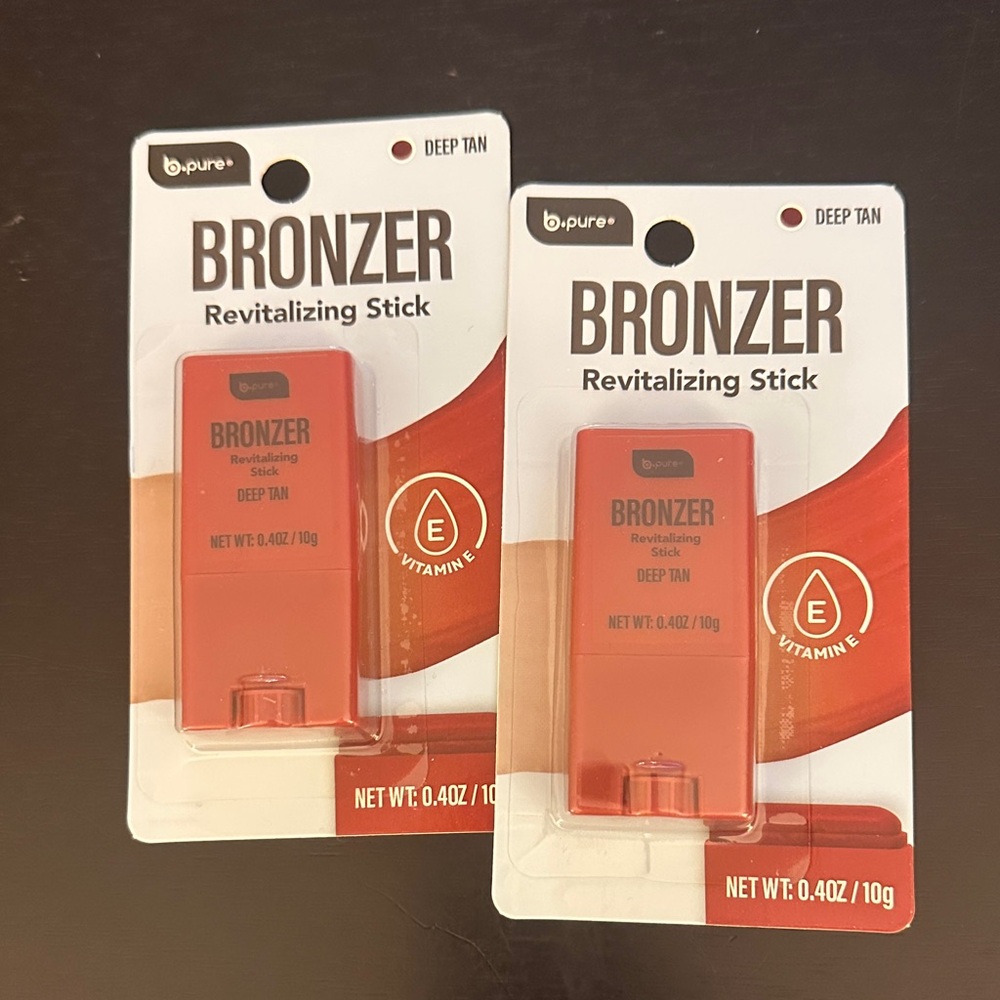 Bpure Bronzer Revitalizing Stick - Deep Tan Pack of 2)